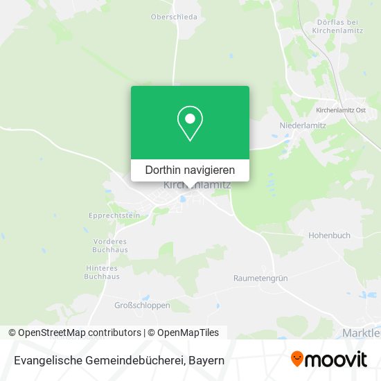 Evangelische Gemeindebücherei Karte