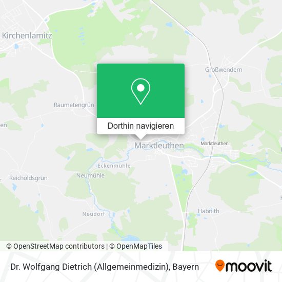 Dr. Wolfgang Dietrich (Allgemeinmedizin) Karte