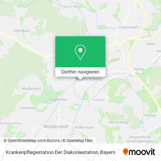 Krankenpflegestation Der Diakoniestation Karte
