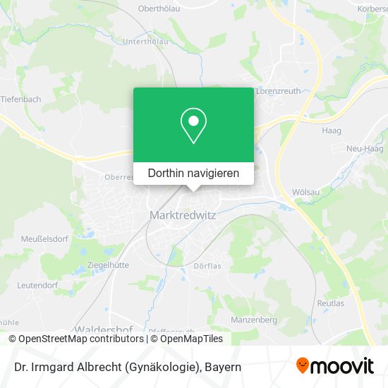 Dr. Irmgard Albrecht (Gynäkologie) Karte