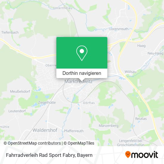 Fahrradverleih Rad Sport Fabry Karte