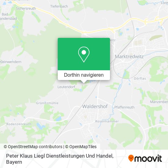 Peter Klaus Liegl Dienstleistungen Und Handel Karte
