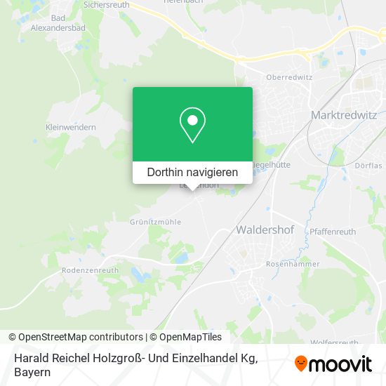 Harald Reichel Holzgroß- Und Einzelhandel Kg Karte