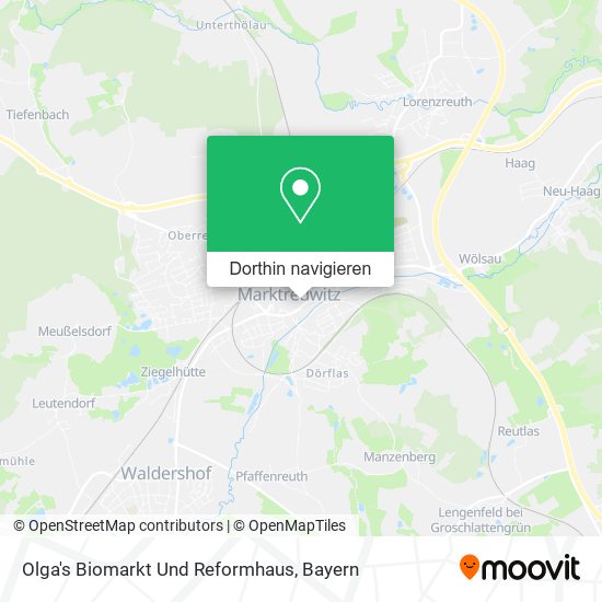 Olga's Biomarkt Und Reformhaus Karte