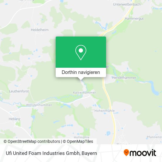 Ufi United Foam Industries Gmbh Karte