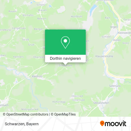 Schwarzen Karte