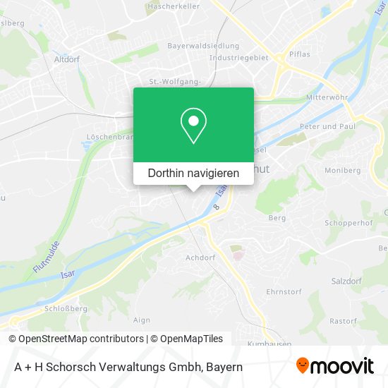 A + H Schorsch Verwaltungs Gmbh Karte