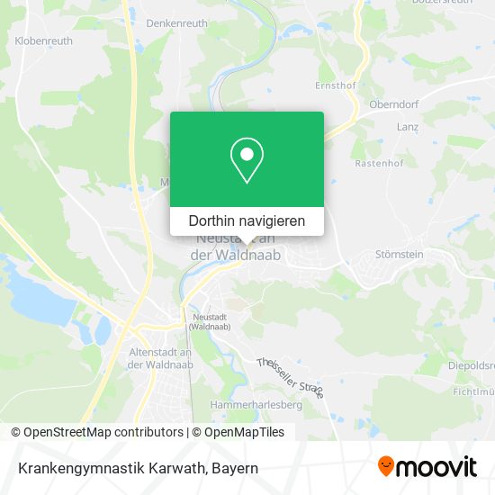 Krankengymnastik Karwath Karte