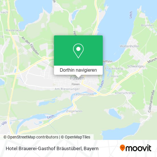 Hotel Brauerei-Gasthof Bräustüberl Karte