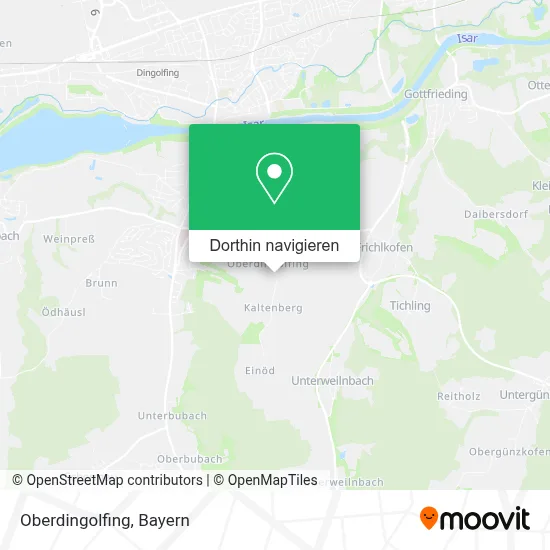 Oberdingolfing Karte