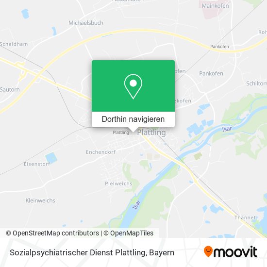 Sozialpsychiatrischer Dienst Plattling Karte