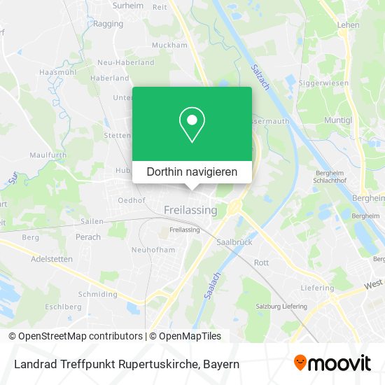 Landrad Treffpunkt Rupertuskirche Karte