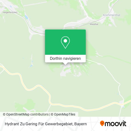 Hydrant Zu Gering Für Gewerbegebiet Karte