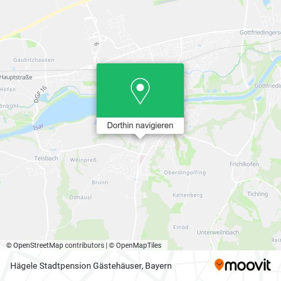 Hägele Stadtpension Gästehäuser Karte
