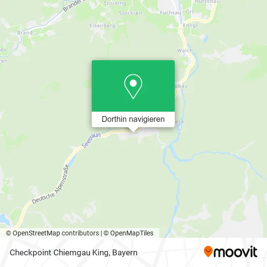 Checkpoint Chiemgau King Karte