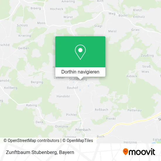 Zunftbaum Stubenberg Karte