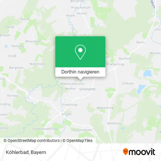 Köhlerbad Karte