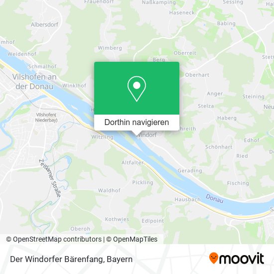 Der Windorfer Bärenfang Karte