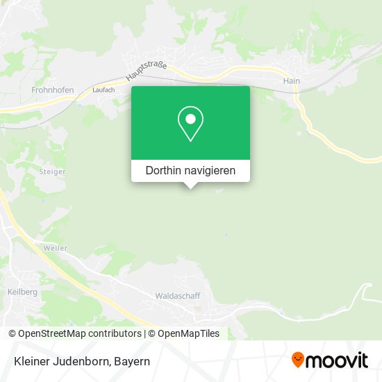 Kleiner Judenborn Karte