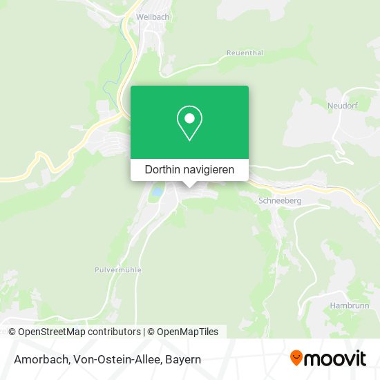 Amorbach, Von-Ostein-Allee Karte