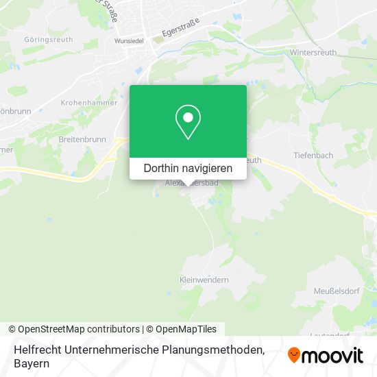 Helfrecht Unternehmerische Planungsmethoden Karte