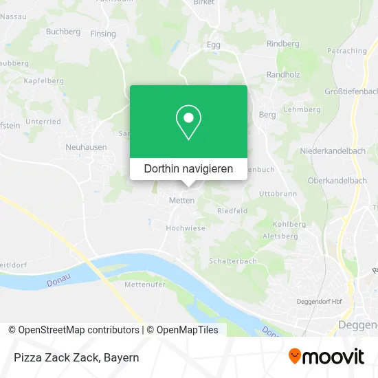 Pizza Zack Zack Karte