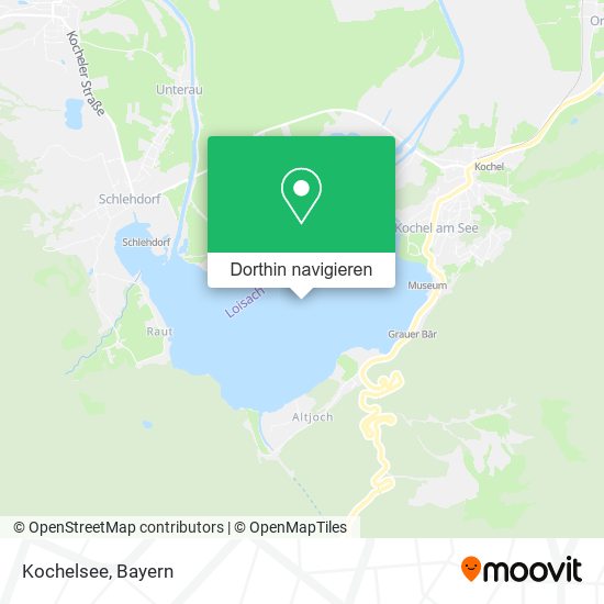 Kochelsee Karte