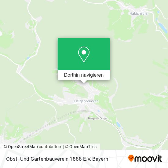 Obst- Und Gartenbauverein 1888 E.V Karte