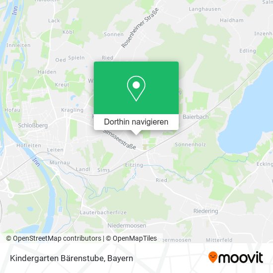 Kindergarten Bärenstube Karte