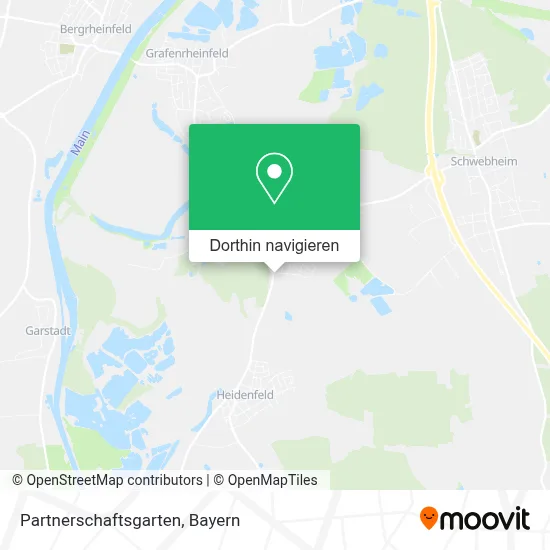 Partnerschaftsgarten Karte