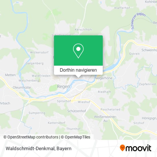 Waldschmidt-Denkmal Karte