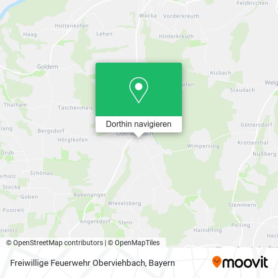 Freiwillige Feuerwehr Oberviehbach Karte