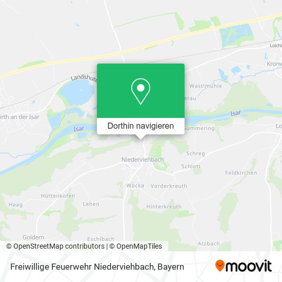 Freiwillige Feuerwehr Niederviehbach Karte