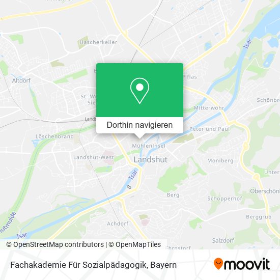 Fachakademie Für Sozialpädagogik Karte