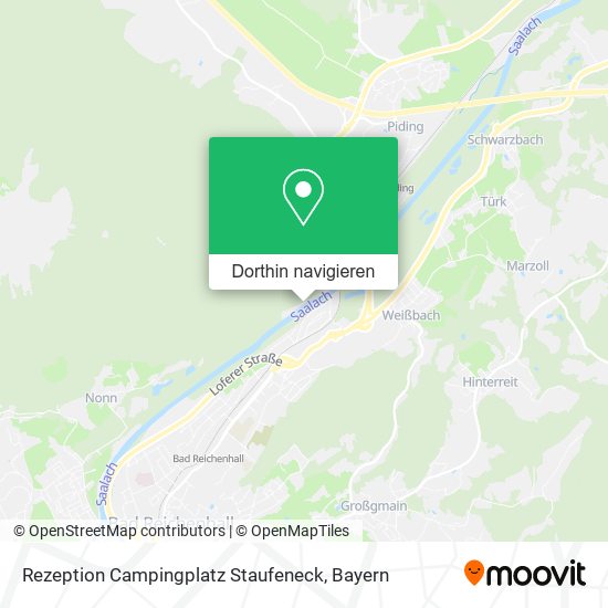 Rezeption Campingplatz Staufeneck Karte