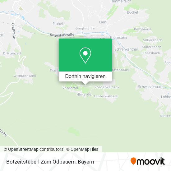 Botzeitstüberl Zum Ödbauern Karte