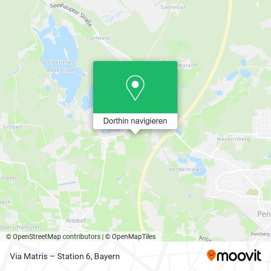 Via Matris – Station 6 Karte