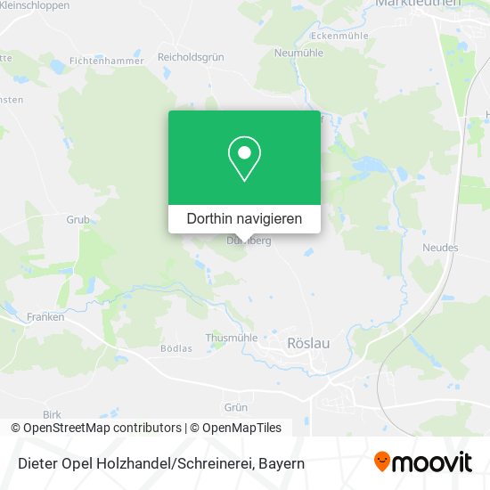 Dieter Opel Holzhandel / Schreinerei Karte
