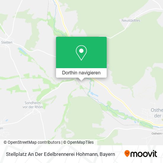 Stellplatz An Der Edelbrennerei Hohmann Karte