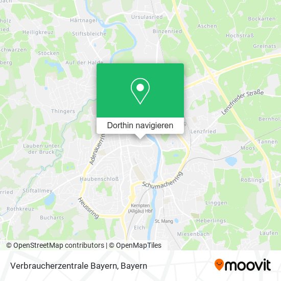 Verbraucherzentrale Bayern Karte