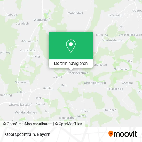 Oberspechtrain Karte