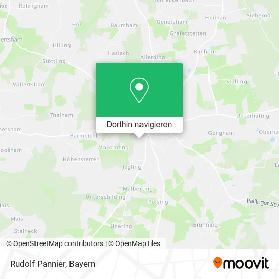 Rudolf Pannier Karte