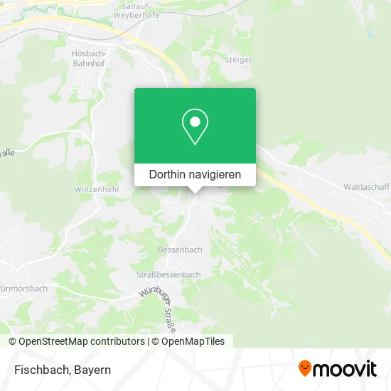 Fischbach Karte