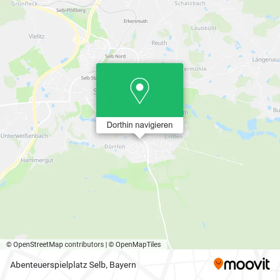 Abenteuerspielplatz Selb Karte