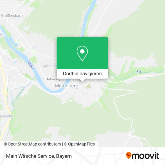 Main Wäsche Service Karte