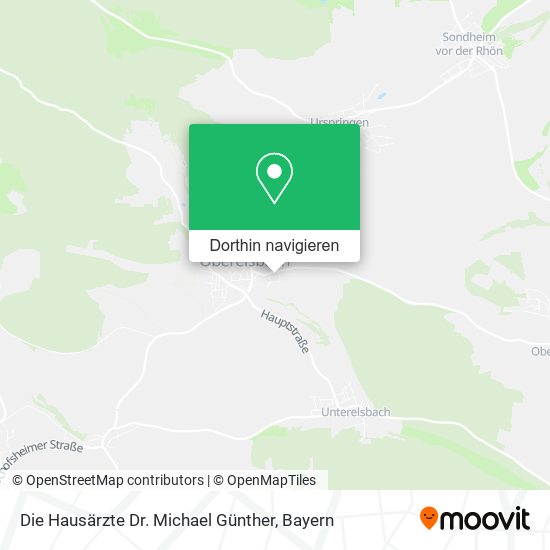 Die Hausärzte Dr. Michael Günther Karte