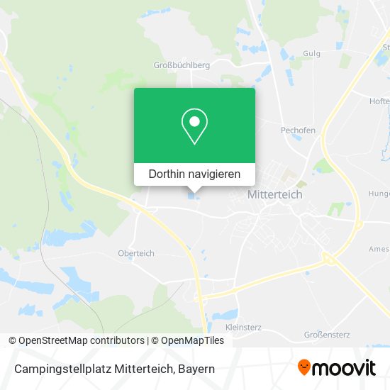 Campingstellplatz Mitterteich Karte