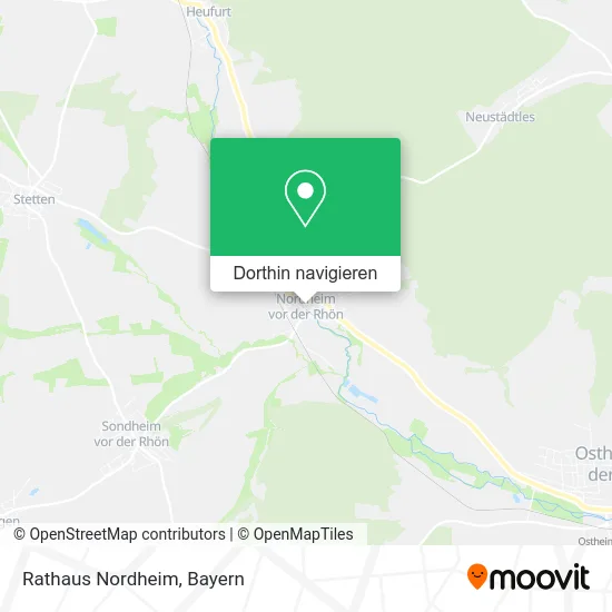 Rathaus Nordheim Karte
