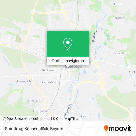 Stadtkrug Küchenglück Karte