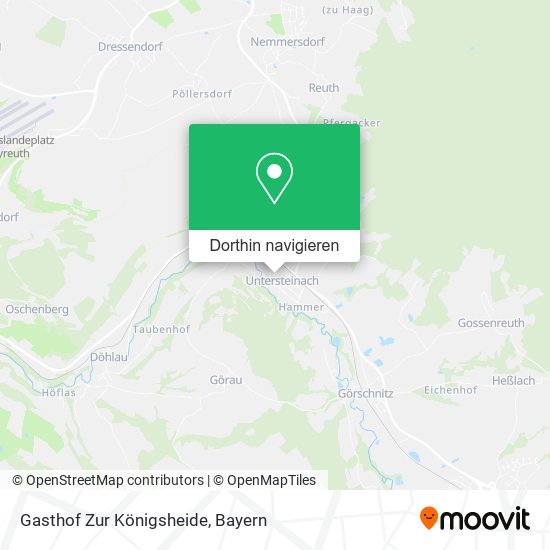 Gasthof Zur Königsheide Karte